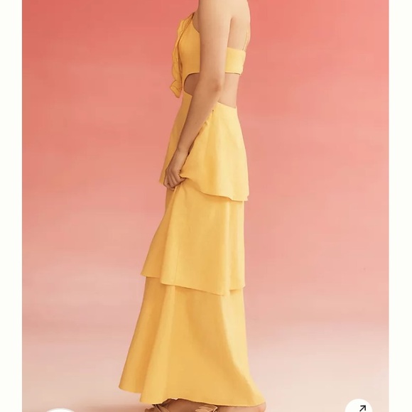 Farm Rio 3D floral tiered dress - Picture 2 of 9